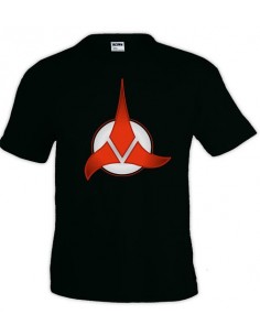 Camiseta Star Trek con logo Klingon (custom)