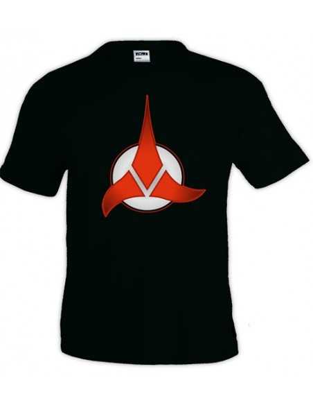Camiseta Star Trek con logo Klingon (custom)