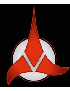 Camiseta Star Trek con logo Klingon (custom) 2
