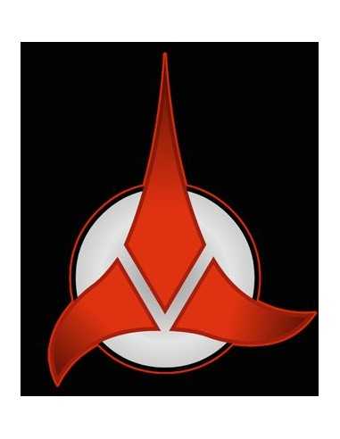 Camiseta Star Trek con logo Klingon (custom)