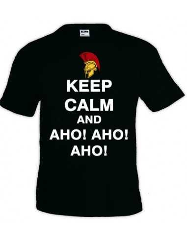 Camiseta Keep Calm and aho aho aho