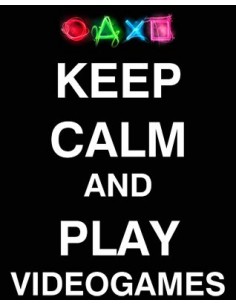 Camiseta Keep Calm and Play videogames de chica 2