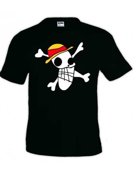 Camiseta One Piece bandera Luffy 1989 draw