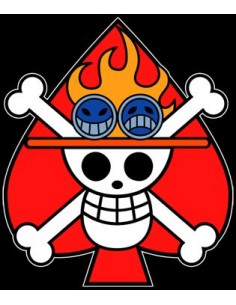 Camiseta One Piece bandera Ace - manga corta 2
