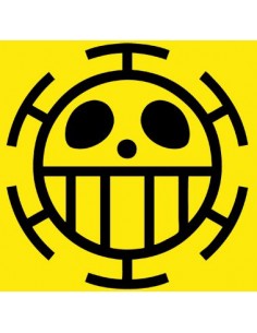 Camiseta One Piece bandera Trafalgar - manga corta 2