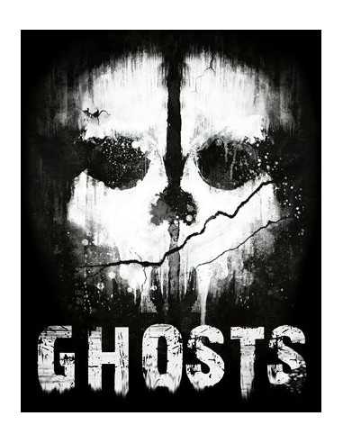 Camiseta Call of Duty Ghosts - Skull fanart Camiseta Call of Duty Ghosts - Skull fanart