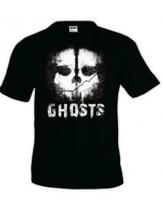 Camiseta Call of Duty Ghosts - Skull fanart