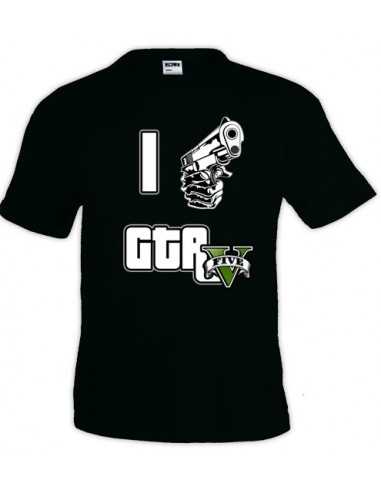 Camiseta Grand Theft Auto - I Love Gta V