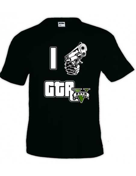 Camiseta Grand Theft Auto - I Love Gta V