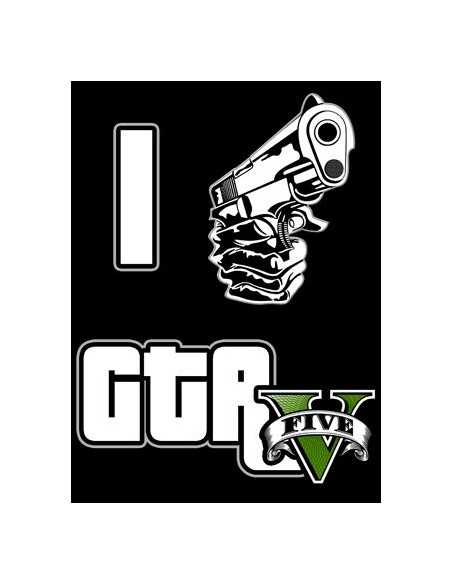 Camiseta Grand Theft Auto - I Love Gta V