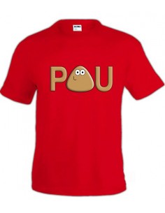 Camiseta Pou - custom logo