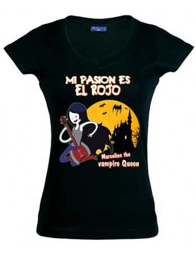 Camiseta Hora de Aventuras de chica - Marceline Reina Vampira