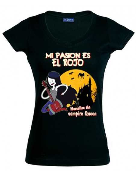 Camiseta Hora de Aventuras de chica - Marceline Reina Vampira