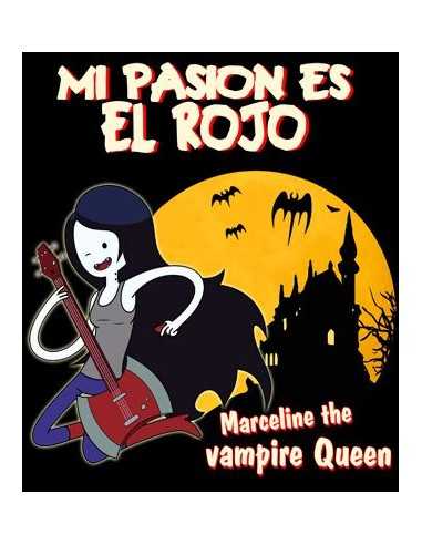 Camiseta Hora de Aventuras de chica - Marceline Reina Vampira