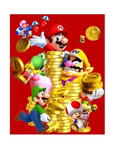 Camiseta New Super Mario Bros 2 - Mx Games Camiseta New Super Mario Bros 2 - Mx Games