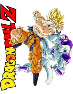 Camiseta Dragon Ball Z Goku Vs Freezer, Negra | Mx Games 2