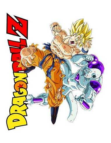 Camiseta Dragon Ball Z Goku Vs Freezer, blanca | Mx Games Camiseta Dragon Ball Z Goku Vs Freezer, blanca | Mx Games