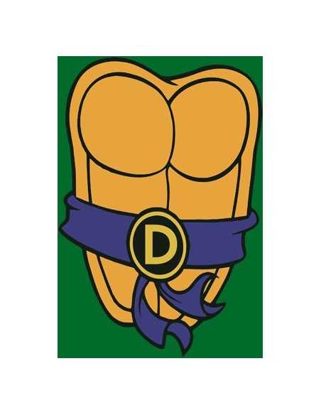 Camiseta Tortugas Ninja caparazon - Donatello Camiseta Tortugas Ninja caparazon - Donatello