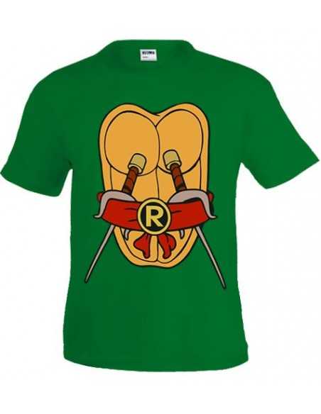 Camiseta Tortugas Ninja caparazon - Raphael Camiseta Tortugas Ninja caparazon - Raphael