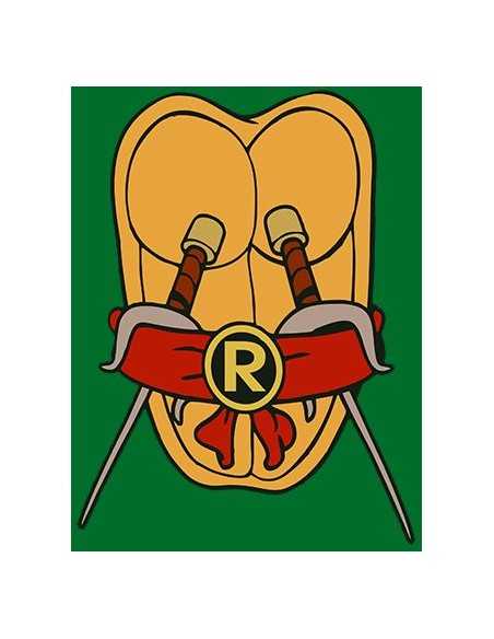 Camiseta Tortugas Ninja caparazon - Raphael Camiseta Tortugas Ninja caparazon - Raphael