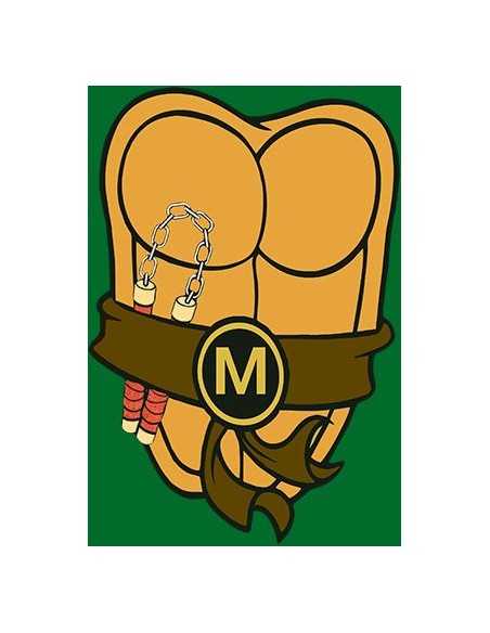 Camiseta Tortugas Ninja caparazón - Michelangelo Camiseta Tortugas Ninja caparazón - Michelangelo