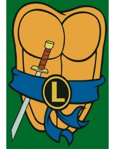 Camiseta Tortugas Ninja caparazon - Leonardo 2
