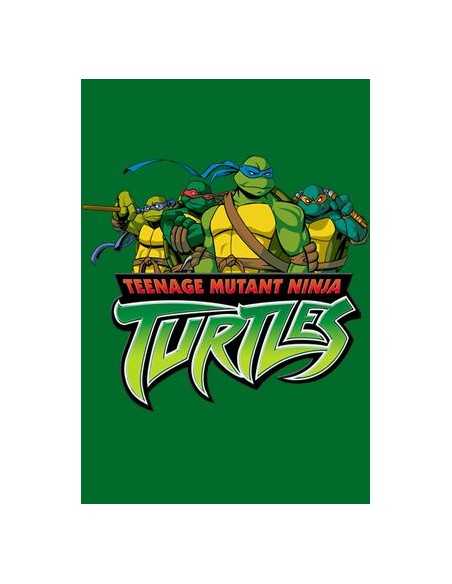 Camiseta Tortugas Ninja classic en color verde | Mx Games