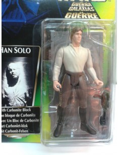 Figura Star Wars Han Solo con bloque de Carbonita - MX Games
