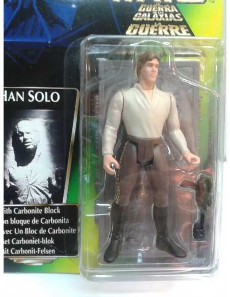 Figura Star Wars Han Solo con bloque de Carbonita - MX Games