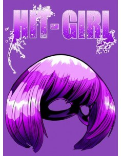 Camiseta Kick Ass Mask Hit Girl de mujer - Mx Games 2