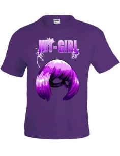 Camiseta Kick Ass manga corta unisex - Hit Girl