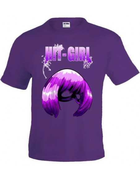 Camiseta Kick Ass manga corta unisex - Hit Girl