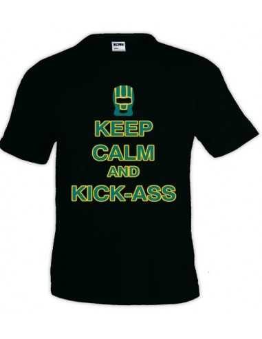 Camiseta Keep Calm and Kick Ass | Mx Games
