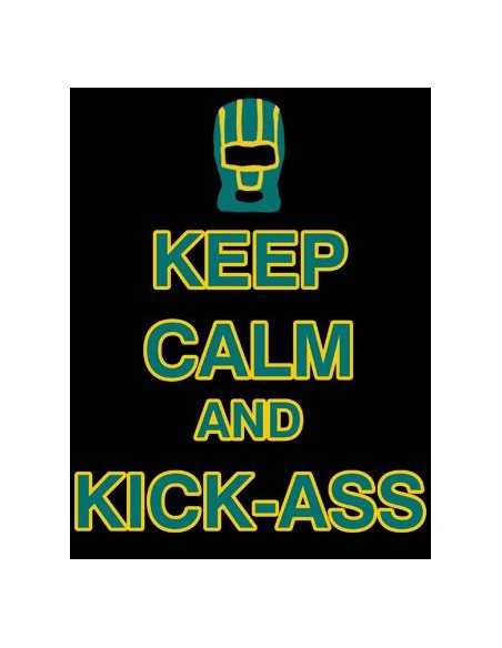 Camiseta Keep Calm and Kick Ass | Mx Games