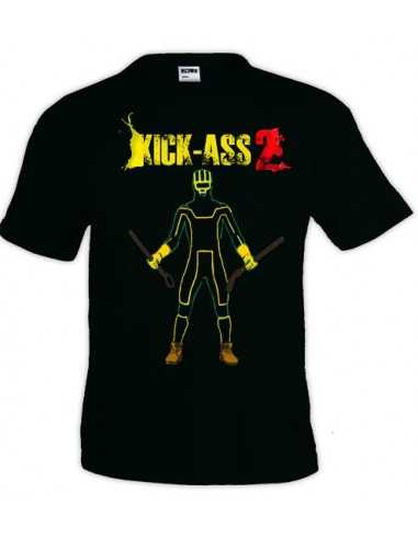 Camiseta Kick Ass 2 Silueta | Mx Games