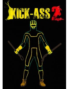 Camiseta Kick Ass 2 Silueta | Mx Games 2