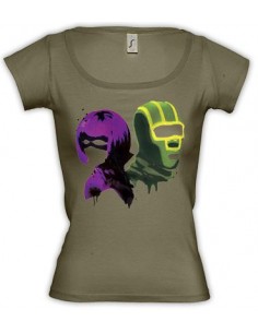 Camiseta Kick Ass Art - de mujer - Mx Games