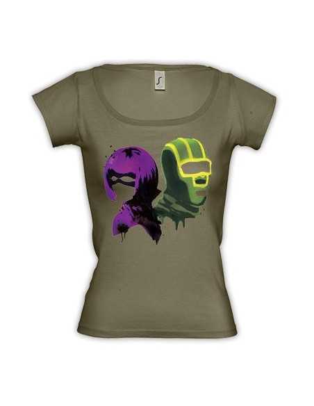 Camiseta Kick Ass Art - de mujer - Mx Games