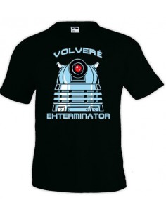 Camiseta Doctor Who exterminator de manga corta - Mx Games
