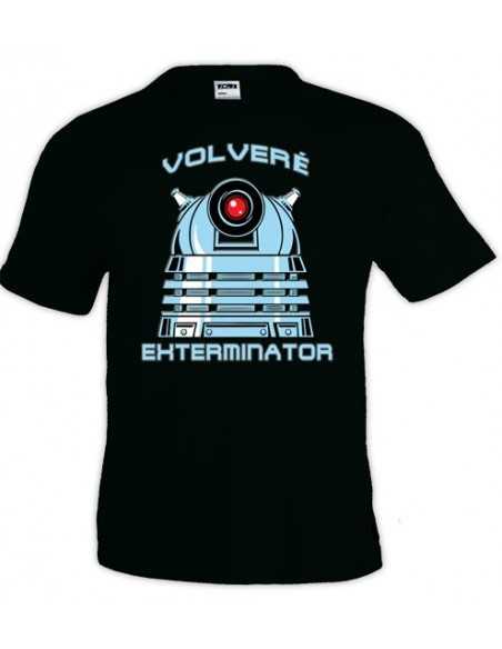 Camiseta Doctor Who exterminator de manga corta - Mx Games