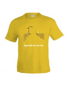 Camiseta divertida con diseño APARTADO DE CORREOS - Tuerca de vuelta