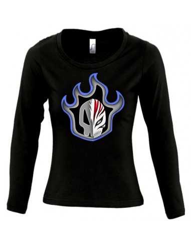 Camiseta Bleach Mujer Skull-Macara manga larga - Mx Games