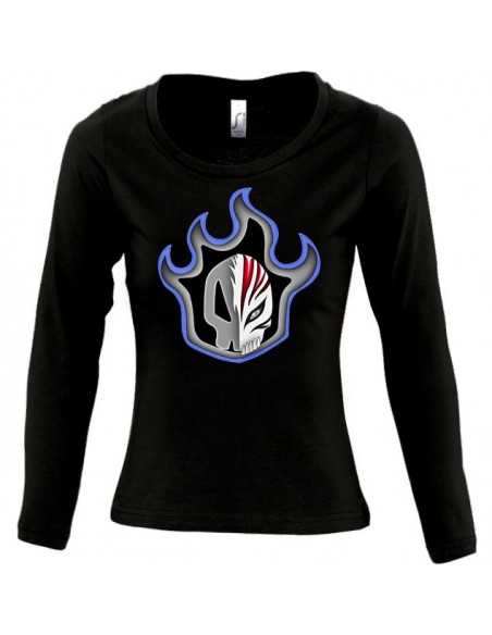 Camiseta Bleach Mujer Skull-Macara manga larga - Mx Games