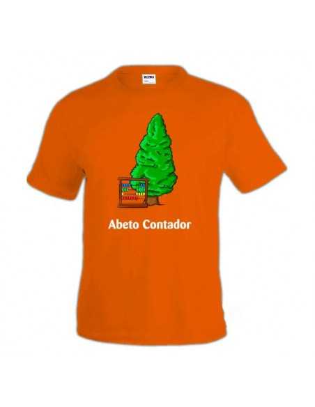 Camiseta divertida diseño Abeto Contador - Tuerca de vuelta
