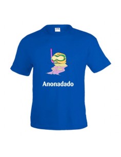 Camiseta humor gráfico "ANONADADO" - Tuerca de vuelta