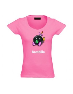 Camiseta de mujer divertida con estampado "BOMBILLA" - Tuerca de Vuelta