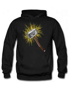Sudadera Thor, El poder de Thor The avengers con capucha - Mx Games