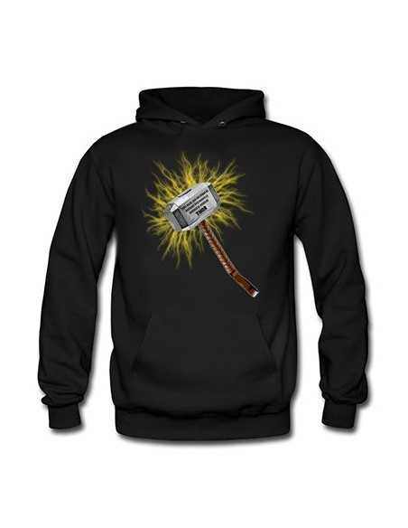 Sudadera Thor, El poder de Thor The avengers con capucha - Mx Games