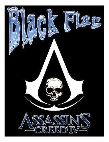 Camiseta Assassin creed black flag, diseño blue | Mx Games