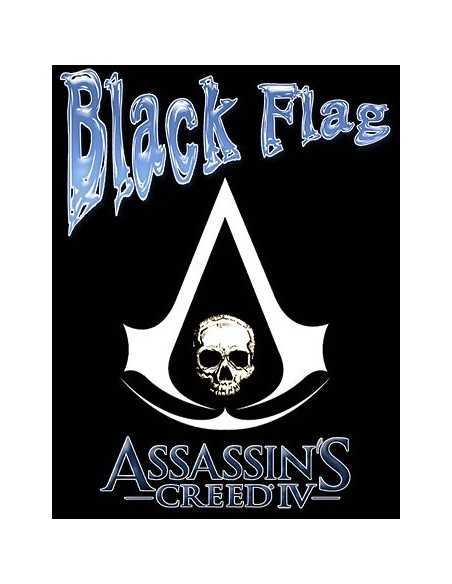 Camiseta Assassin creed black flag, diseño blue | Mx Games